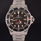 ROLEX SEA-DWELLER DOUBLE RED TROPICAL 1665 MARK II BOITIER FIN