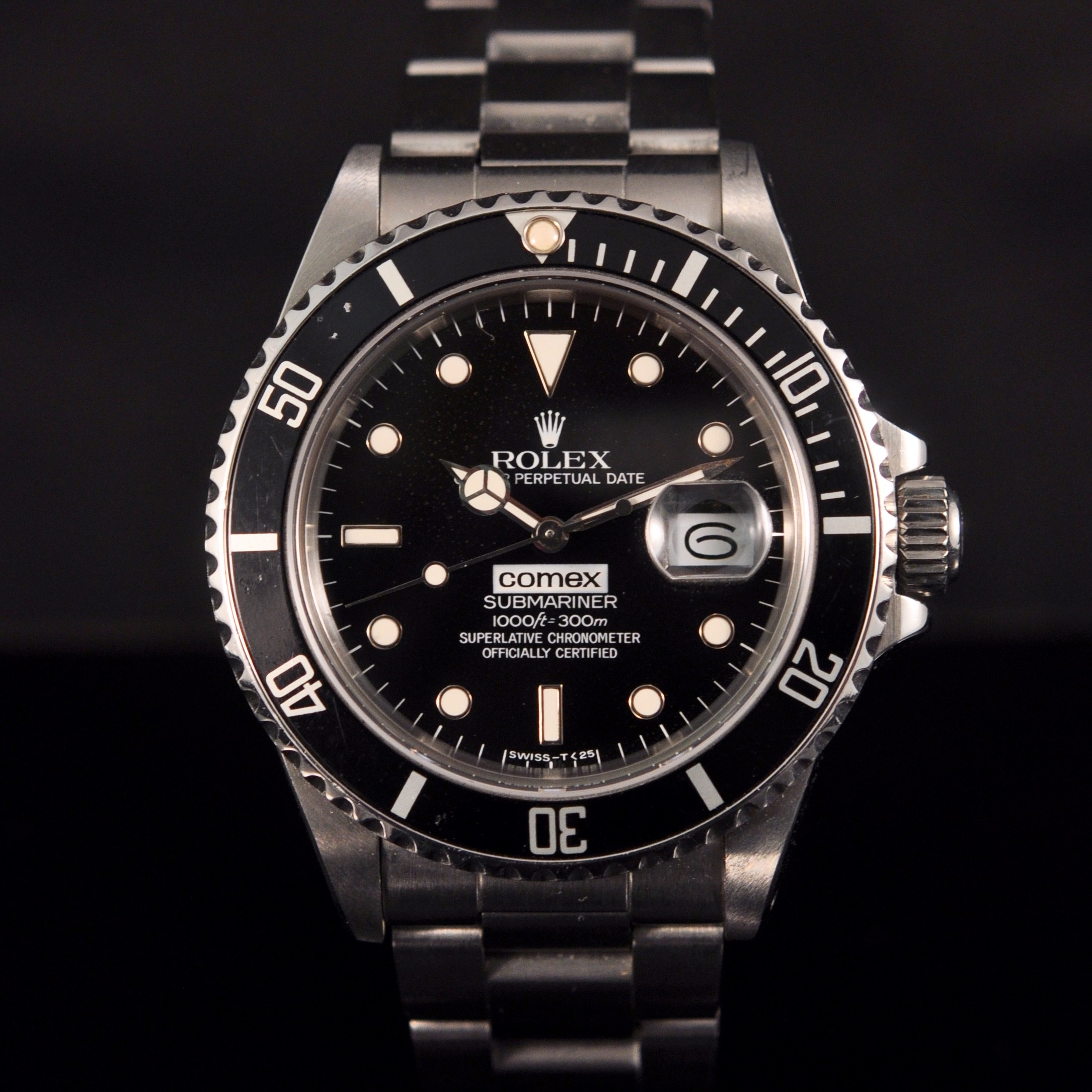 insulator binde Leia Rolex Submariner Comex 168000 Full Set - Stainless steel, Year: 1987