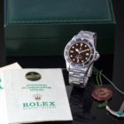 ROLEX SEA-DWELLER DOUBLE RED TROPICAL 1665 MARK II BOITIER FIN