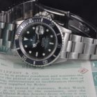 ROLEX SUBMARINER TIFFANY 16610 BOITE & PAPIERS