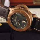 PANERAI LUMINOR SUBMERSIBLE BRONZO PAM 382 BOITE & PAPIERS