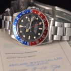 ROLEX GMT MASTER 1675 LONG E BOX & PAPERS