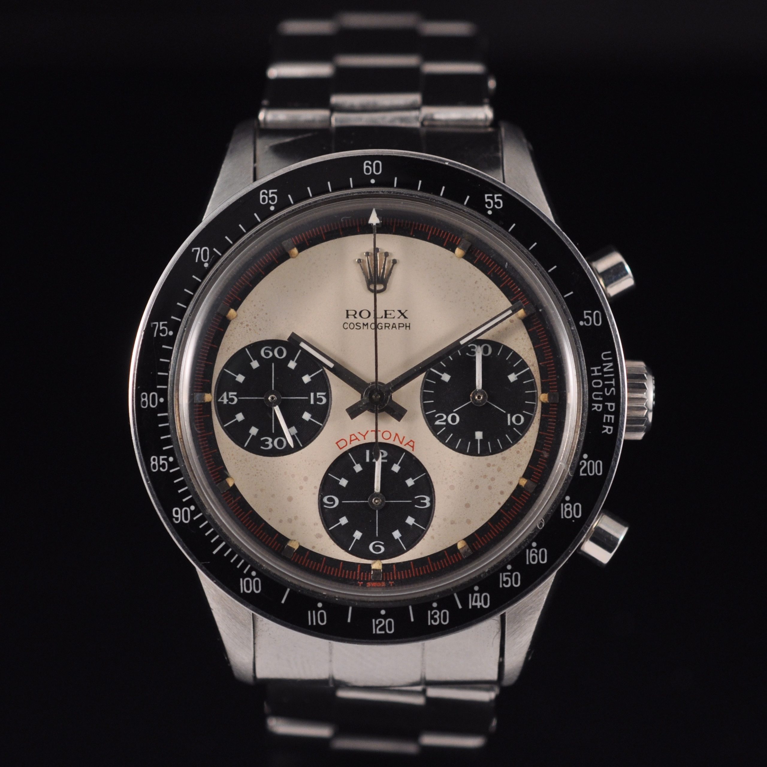 arv Celsius Imidlertid Rolex Daytona Paul Newman 6241 - Stainless steel, Good condition