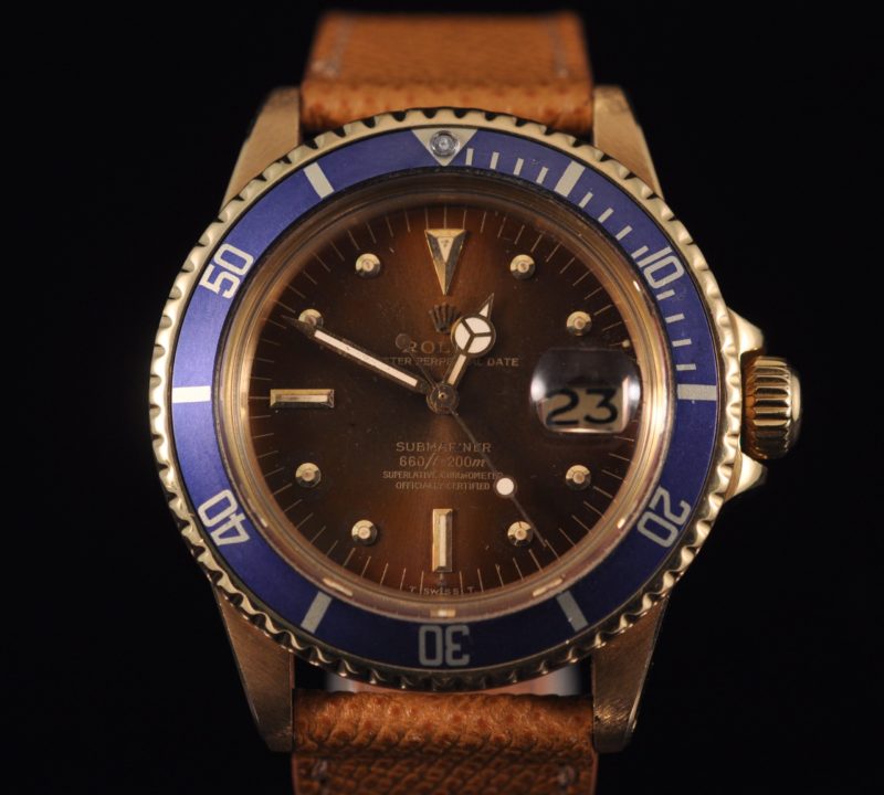 ROLEX SUBMARINER 1680 GOLD