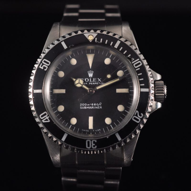 ROLEX SUBMARINER 5513 METER FIRST