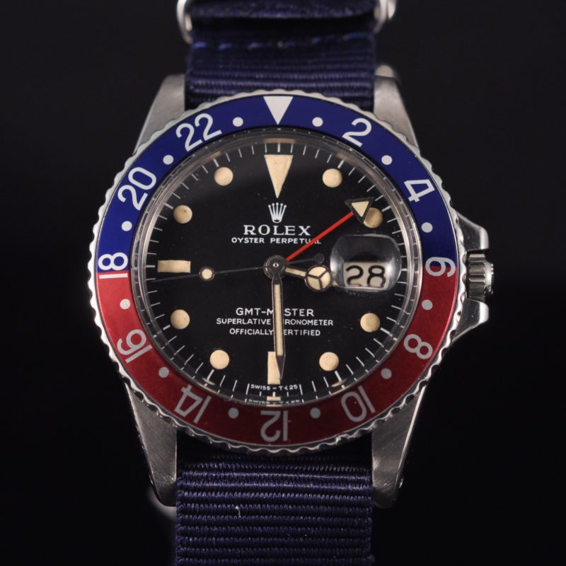 ROLEX GMT MASTER 1675 LONG E