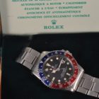 ROLEX GMT MASTER ref. 1675 BOITE & PAPIERS