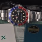 ROLEX GMT MASTER ref. 1675 BOITE & PAPIERS