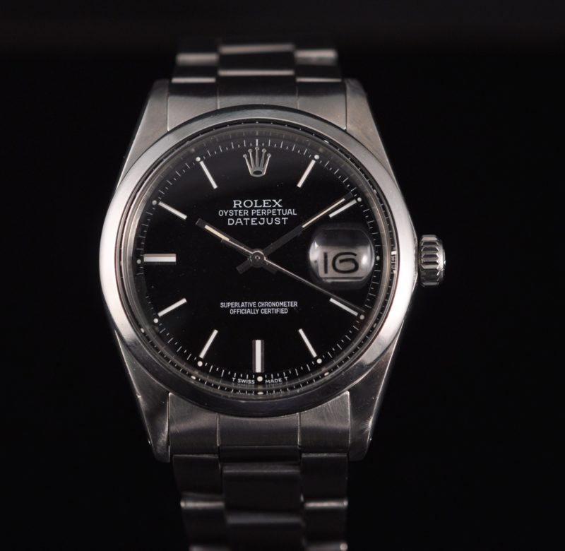 ROLEX DATEJUST ref. 1600 BOX & PAPER