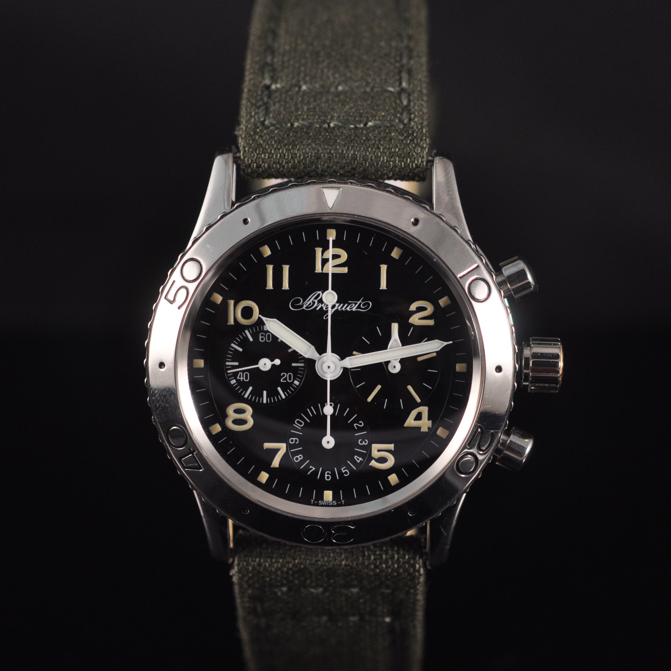 Breguet Type XX Aeronavale ref. 3800 Perfect condition Year 2000