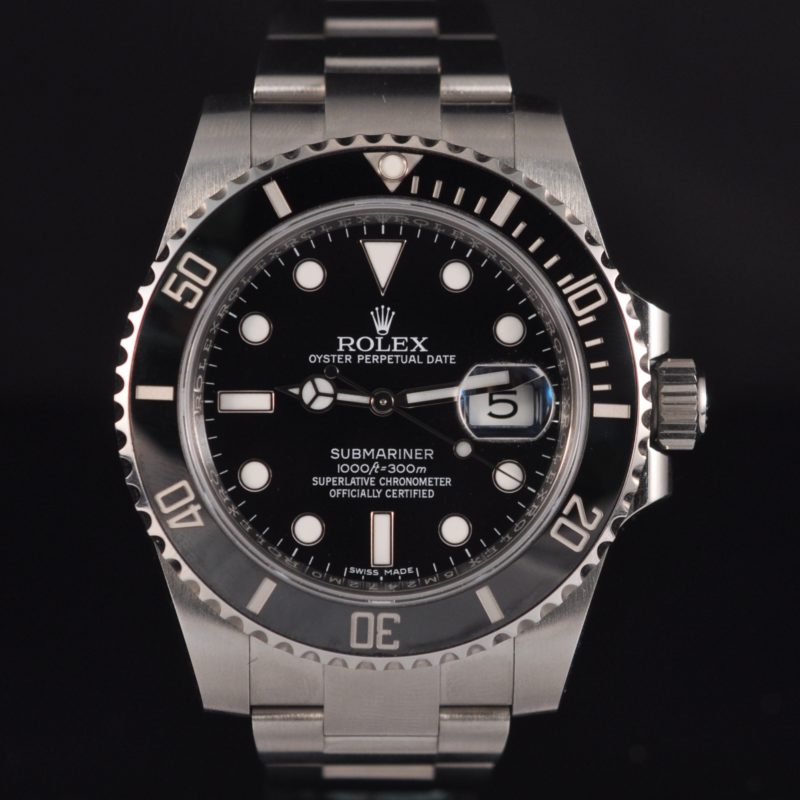 ROLEX SUBMARINER ref. 16610LN BOITE & PAPIERS