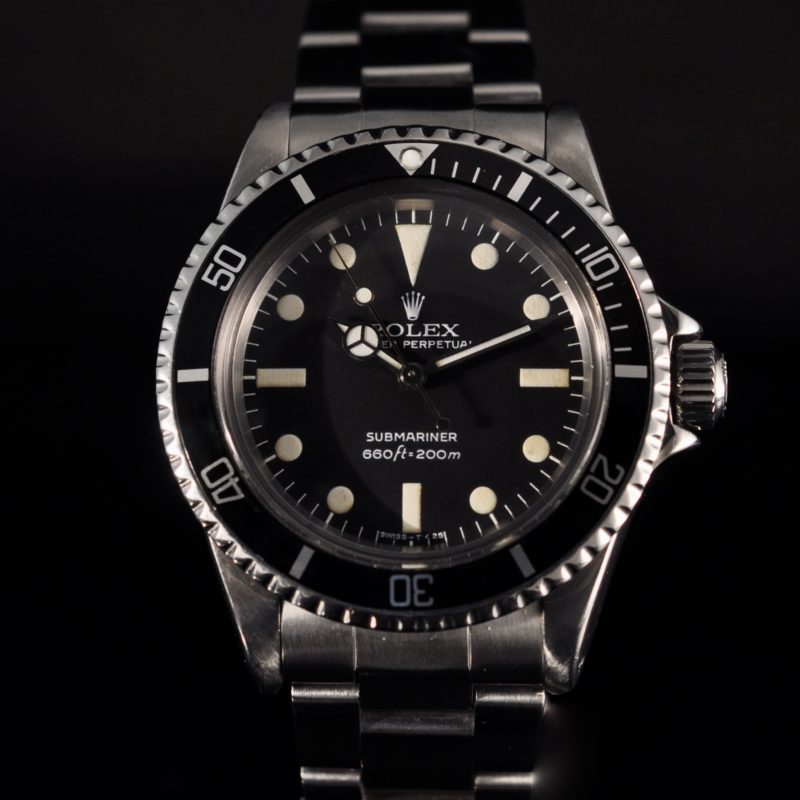 ROLEX SUBMARINER 5513 MAXI DIAL MARK II FULL SET