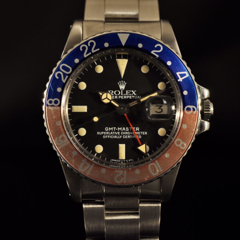 ROLEX GMT MASTER MAXI DIAL Ref. 1675