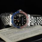 ROLEX GMT MASTER Ref. 1675 LONG E BOX & PAPERS