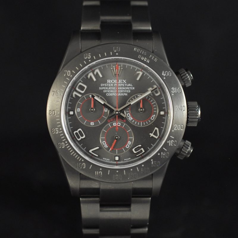 ROLEX by MAD DAYTONA « RACING MILITAIRE » Ref. 116520 FULL SET