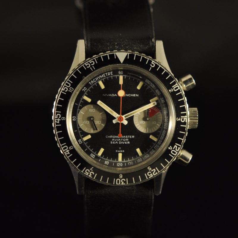 NIVADA GRENCHEN CHRONOMASTER AVIATOR SEA DIVER