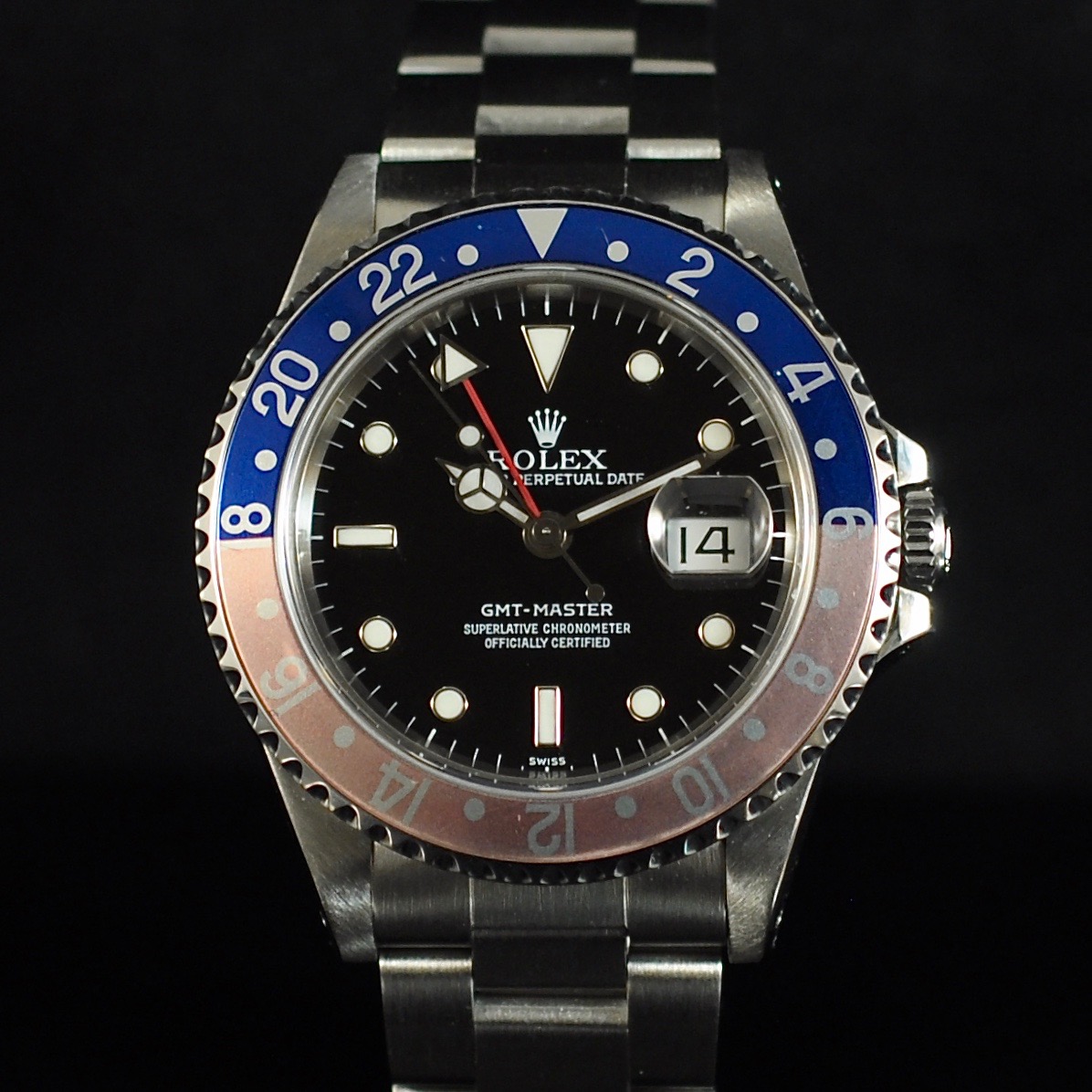 rolex gmt swiss only dial