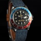 ROLEX GMT Ref. 1675 GILT UNDERLINE POINTED GUARD