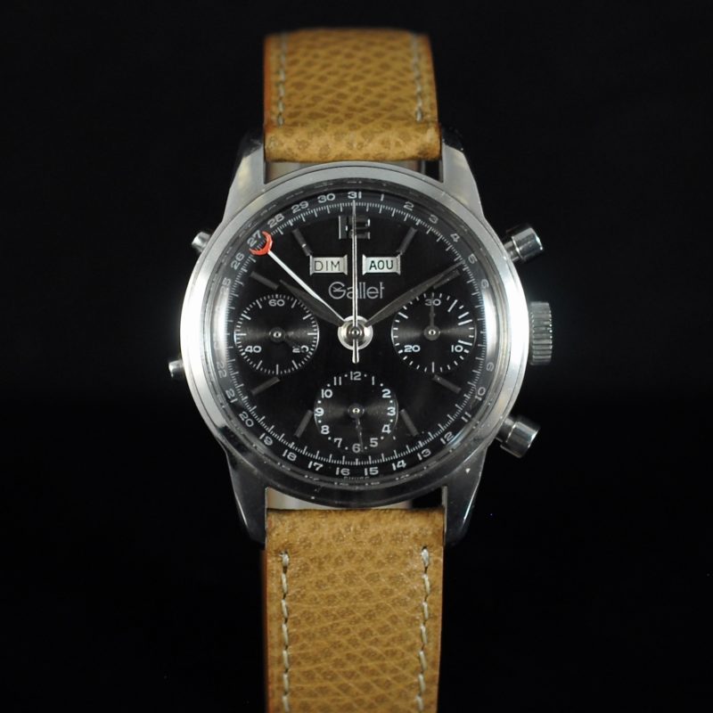 GALLET TRIPLE CALENDAR CHRONOGRAPH