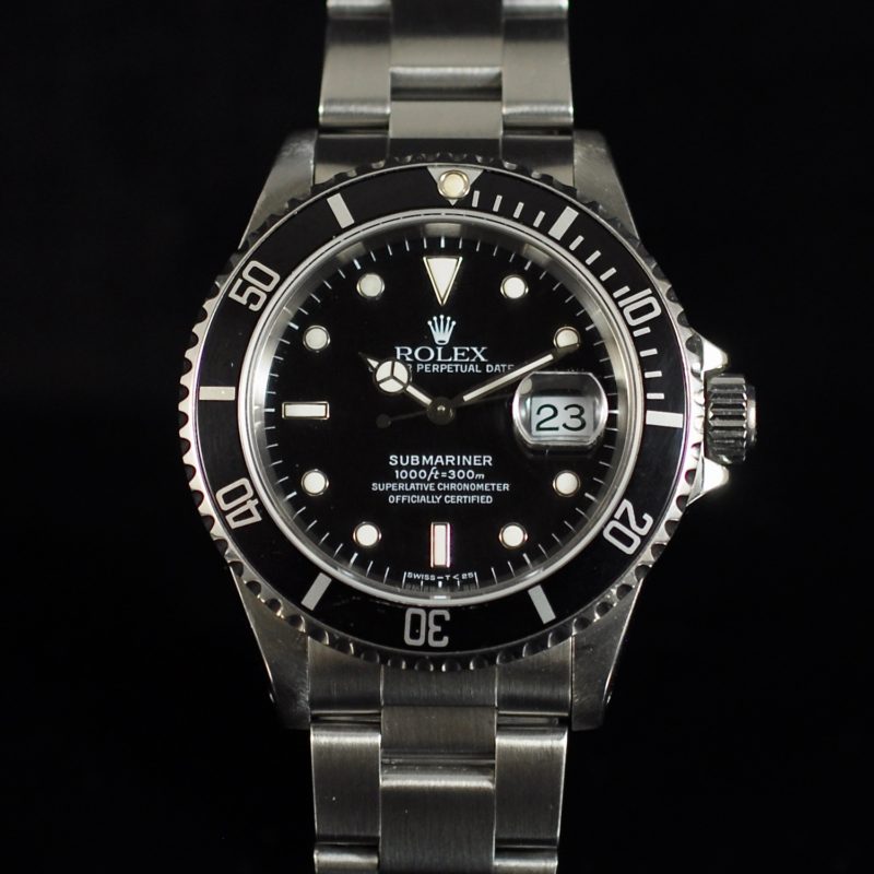 ROLEX SUBMARINER DATE Ref. 16610 Box & Paper