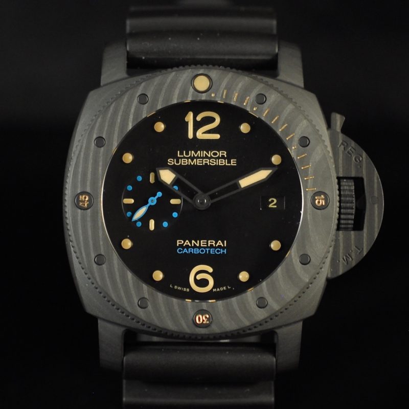 PANERAI SUBMERSIBLE CARBOTECH 3 DAYS FULL SET