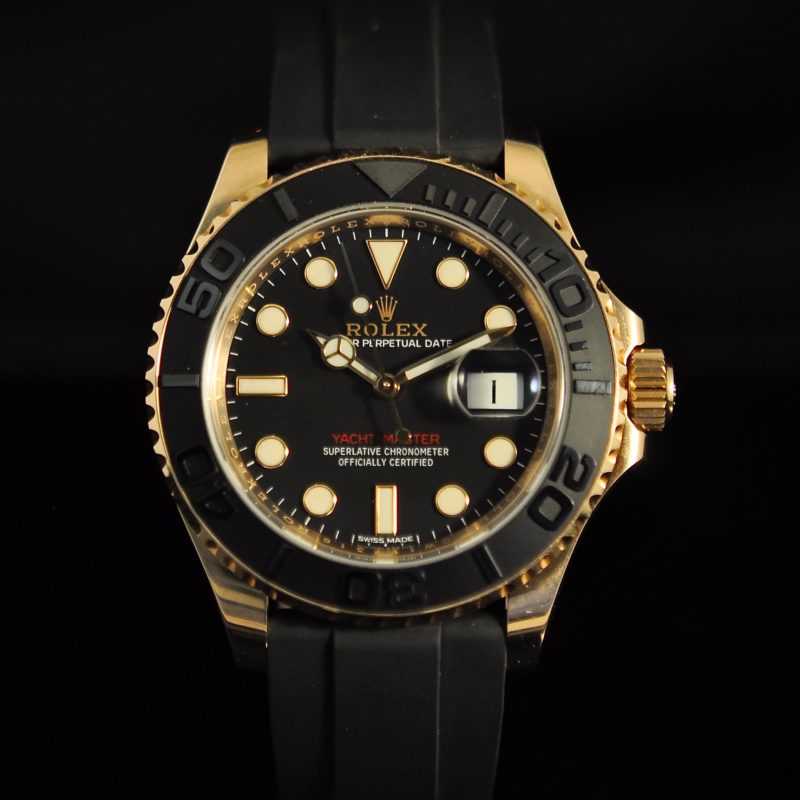 ROLEX YACHTMASTER ref. 116655 EVEROSE GOLD