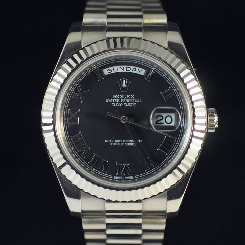 ROLEX DAY-DATE II Ref. 218239 FULL SET