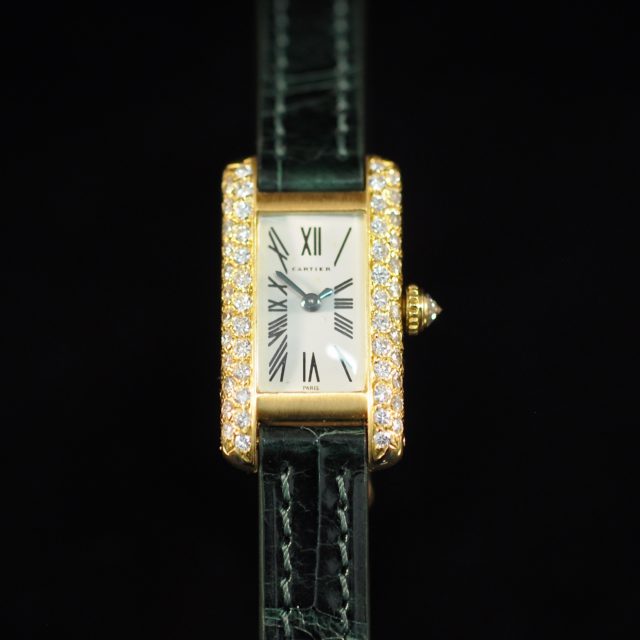 CARTIER MINI TANK ALLONGEE