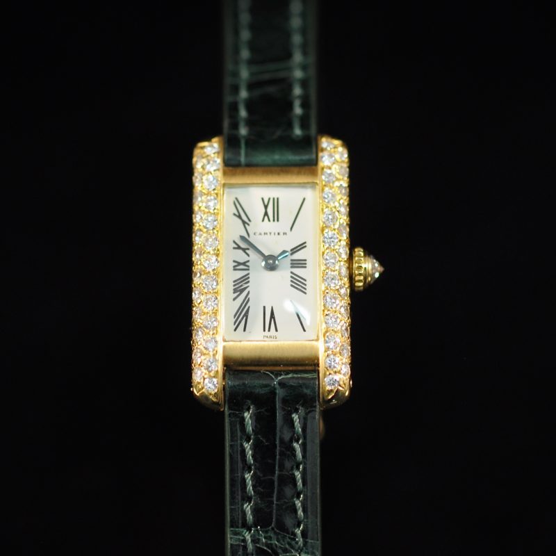 CARTIER MINI TANK ALLONGEE