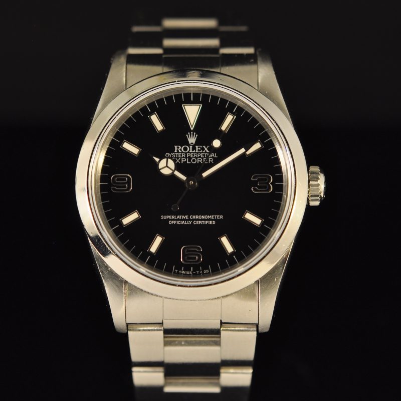 ROLEX EXPLORER 1 BLACKOUT REF. 14270 FULL SET