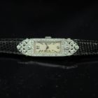 PATEK PHILIPPE ART DECO PLATINUM AND DIAMOND