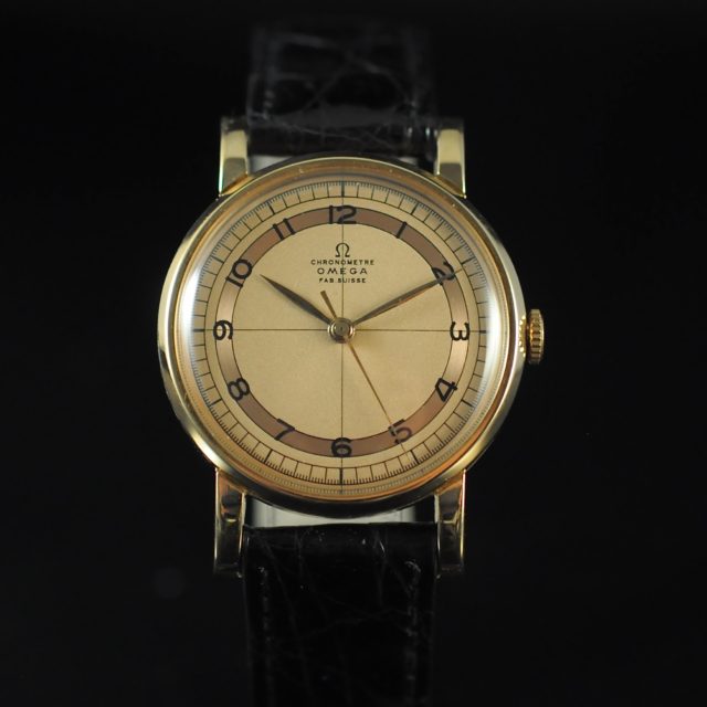 OMEGA CHRONOMETRE PINK GOLD