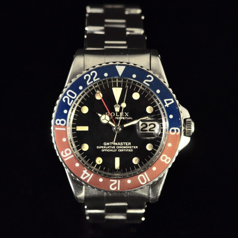 ROLEX GMT 1675  » CORNINO  » GILT