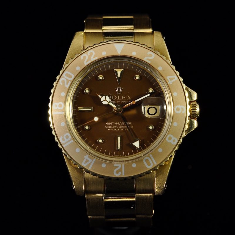 ROLEX GMT REF. 1675 YELLOW GOLD