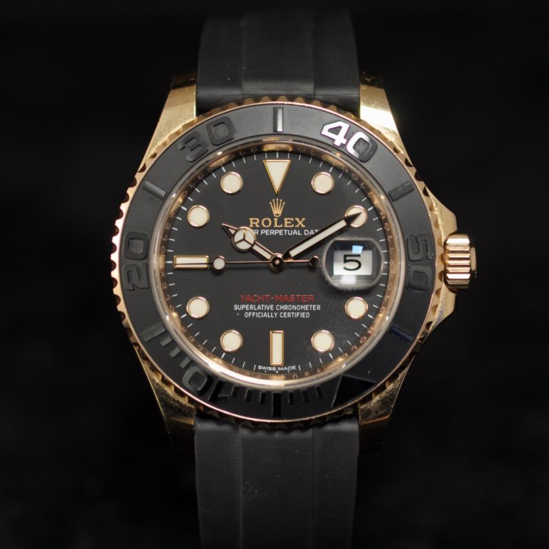 ROLEX YACHT-MASTER EVEROSE REF.  116655 FULL SET