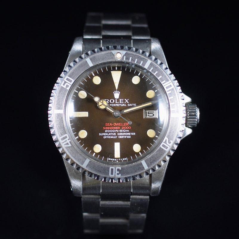 ROLEX SEA-DWELLER DOUBLE RED TROPICAL DIAL MARK II REF. 1665