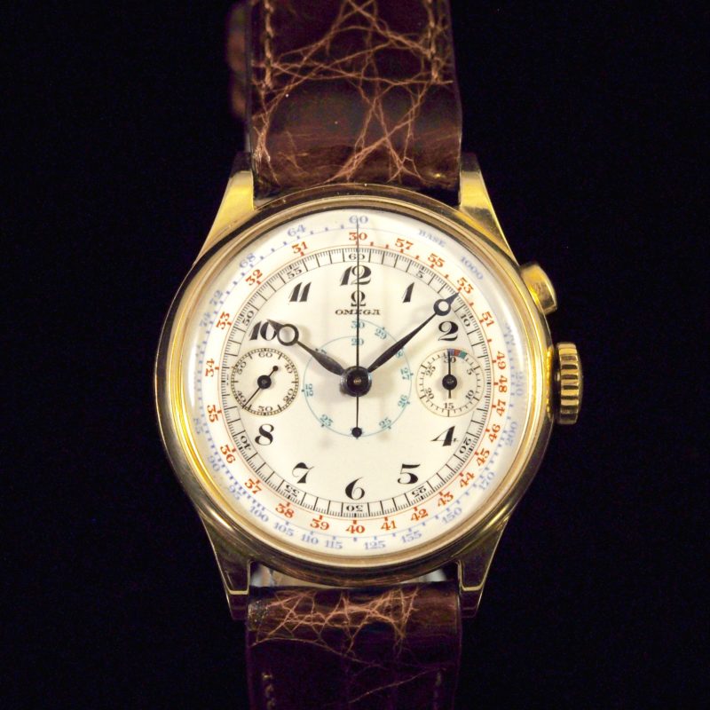 OMEGA CHRONOGRAPH 28.9 ENAMEL DIAL