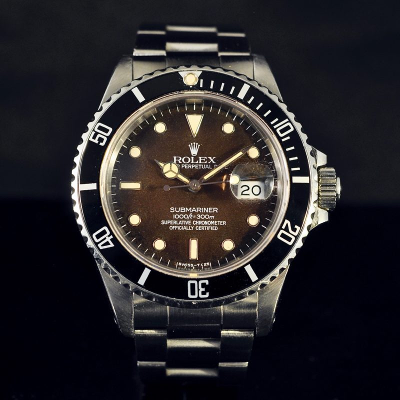 ROLEX SUBMARINER REF. 168000 TROPICAL DIAL