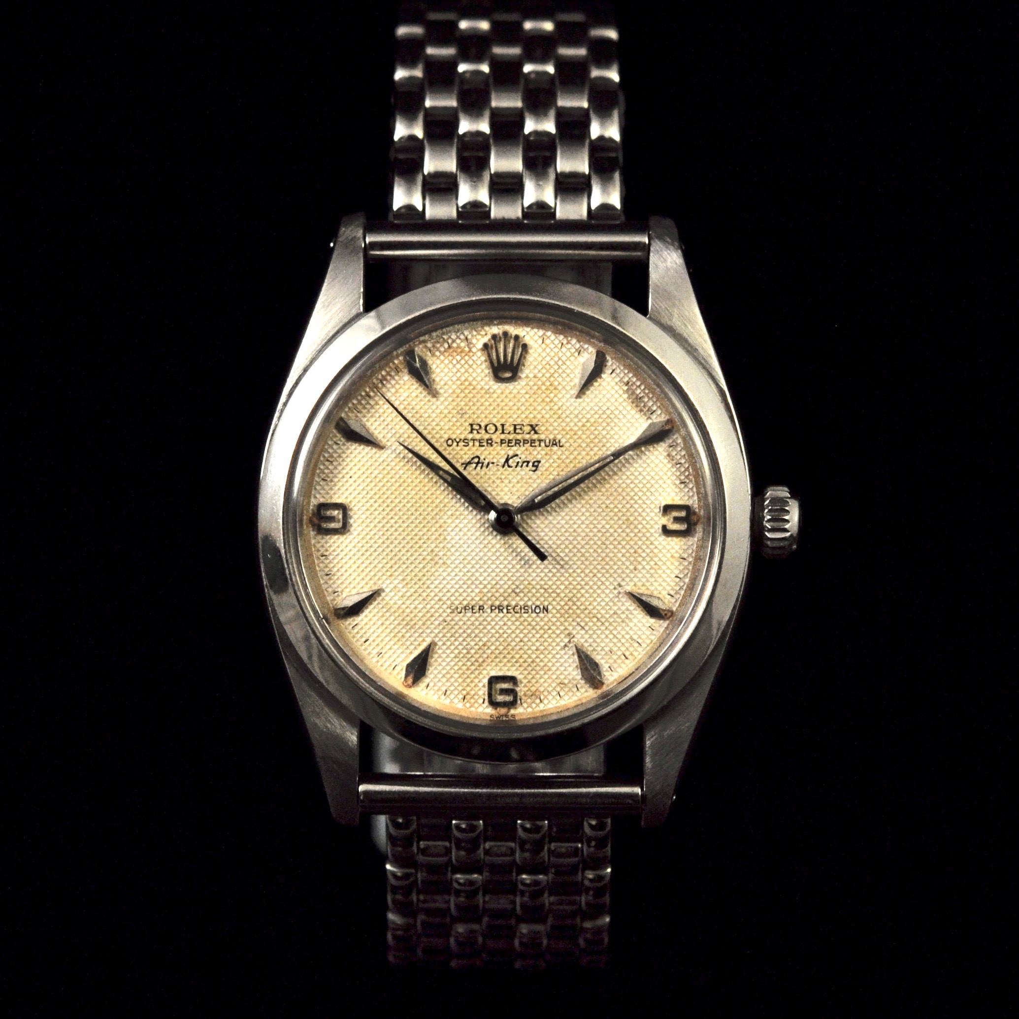 rolex oyster perpetual air king vintage