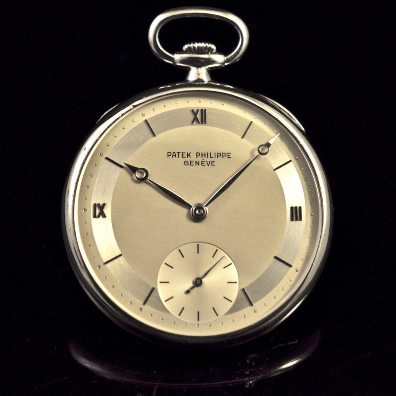 PATEK PHILIPPE POCKET WATCH PLATINUM (Copier)