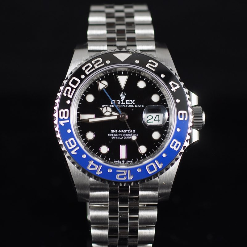 ROLEX GMT BATMAN REF. 126710BLNR FULL SET