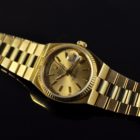 ROLEX DAY-DATE OYSTERQUARTZ REF. 19018 YELLOW GOLD