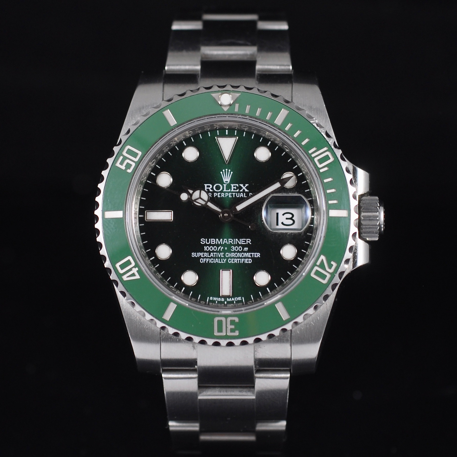 rolex 16610 hulk