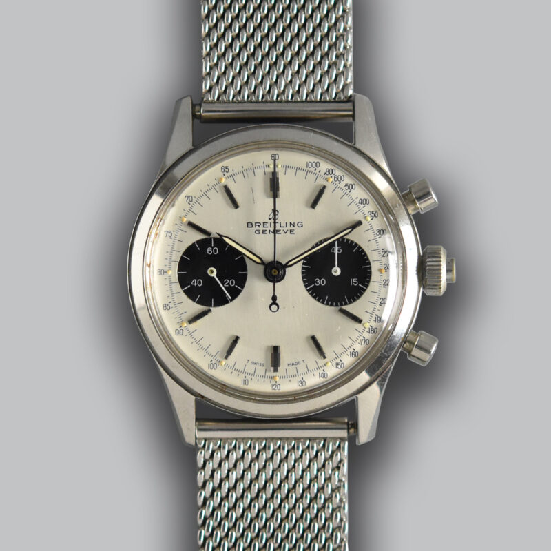 BREITLING CHRONOGRAPH REF. 764 STAINLESS STEEL WITH EXTRACT FROM THE ARCHIVES