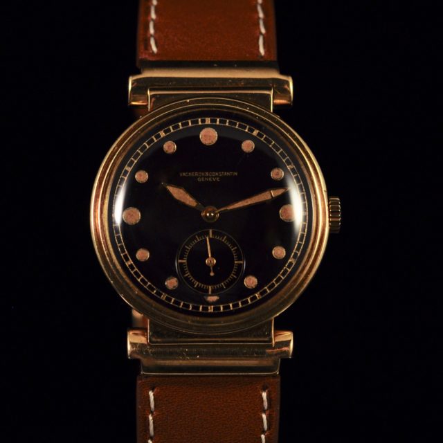 VACHERON CONSTANTIN ART DECO LACQUERED DIAL