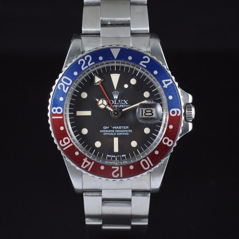 ROLEX GMT REF. 1675 « RADIAL »