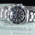 ROLEX SUBMARINER METER FIRST REF. 5513 BOX & PAPERS