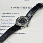 BREITLING UNITIME REF. 2610 WITH EXTRACT FROM THE ARCHIVES
