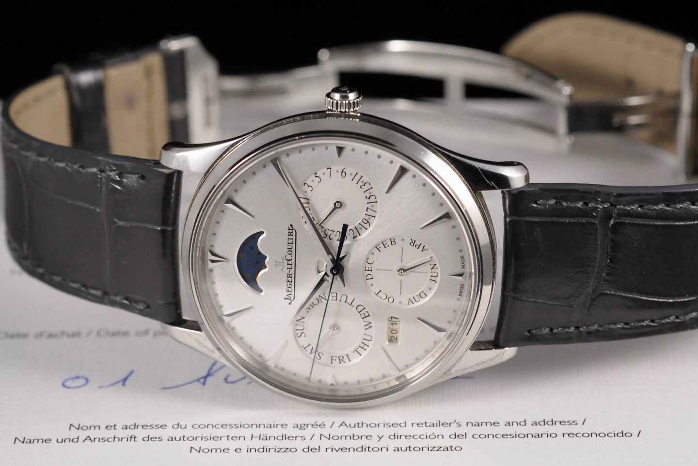 JAEGER LECOULTRE PERPETUAL CALENDAR ULTRA THIN BOUTIQUE EDITION ...