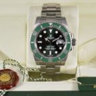 ROLEX SUBMARINER « HULK » REF. 116610LV FULL SET